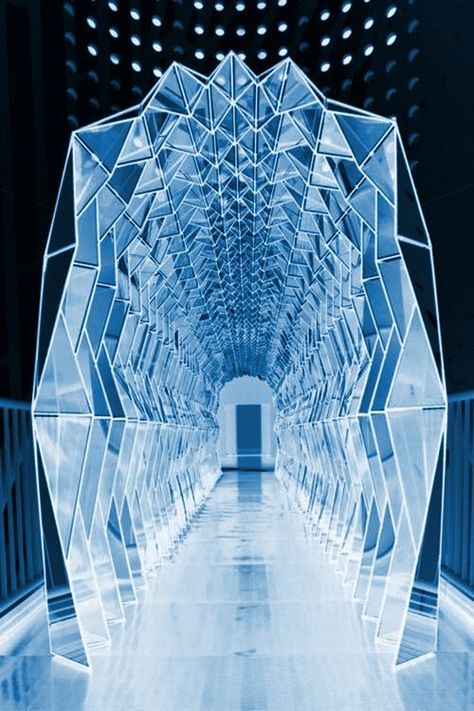 // t h e e n t r y Natural Lighting Design, Designer Lighting, Nightclub Design, Olafur Eliasson, Mirror Panels, Design Lamp, Design Lighting, Decoration Originale, Natural Lighting