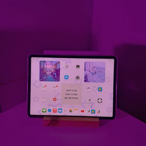 Purple Ipad Air Aesthetic, Ipad Purple Aesthetic, Ipad Air Aesthetic, Ipad Pro Aesthetic, Air Aesthetic, Purple Ipad, Lilac Aesthetic, Aesthetic Spotify, Pink Ipad