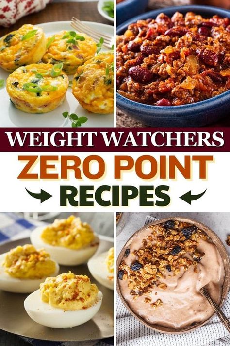 Welcome to the ultimate guide to Weight Watchers Zero Point recipes. I have every meal and snack covered, from breakfast and lunch to dinner and dessert.