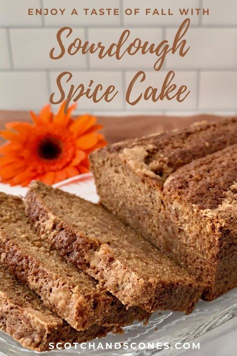 Sourdough Starter Discard, Spice Cake Recipe, Recipe Using Sourdough Starter, Baking Spices, Spice Bread, Spice Cake Recipes, Sourdough Starter Discard Recipe, Cinnamon Streusel, How To Make Biscuits