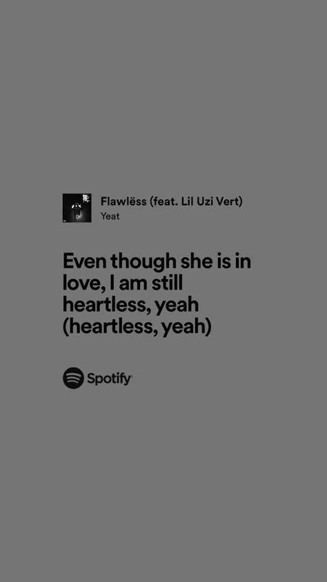 Yeat Rapper Spotify Lyrics, Green Spotify Lyrics, Rap Spotify Lyrics, Lil Uzi Vert Lyrics, Eminem Spotify Lyrics, Spotify Meaningful Lyrics, Lil Uzi, Meaningful Lyrics, Song Lyrics Wallpaper