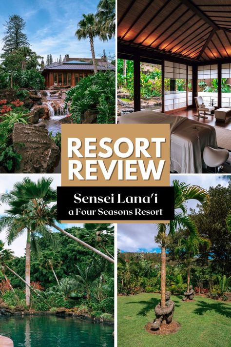 Sensei is an island sanctuary like no other on the secluded Hawaiian island of Lanai. Unmatched hospitality, reputable experts and natural beauty combine to offer a completely customized experience to discover well-being. This resort focuses on: movement, nourishment and rest. Surrounded by pine-covered mountains and fresh tropical breezes, guests enjoy the luxury of limitless options to create a personalized itinerary for each journey. #redlettertravel #sensei #travel #hawaii #wellnessresort Sensei Lanai, Hawaii Whale Watching, Private Onsen, Lanai Hawaii, Villa Inspiration, Lanai Island, Wellness Resort, Travel Hawaii, Spa Wellness