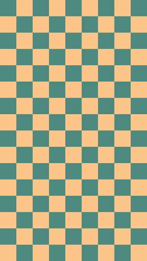 Checkerboard Wallpaper Iphone, Checkerboard Wallpaper, Checkered Pattern Aesthetic Wallpaper, Checkerboard Iphone Wallpaper, Checkerboard Graphic Design, Checkerboard Phone Wallpaper, Orange Checkered Background, Checker Wallpaper, Preppy Wallpaper