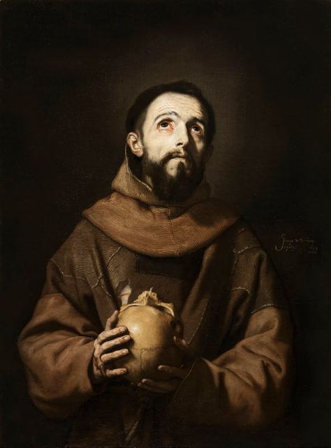 Saint Francis Of Assisi Art, St Francis Assisi, Patron Saint Of Animals, St Francis Of Assisi, Uffizi Gallery, Spanish Painters, Saint Michael, Francis Of Assisi, San Francesco