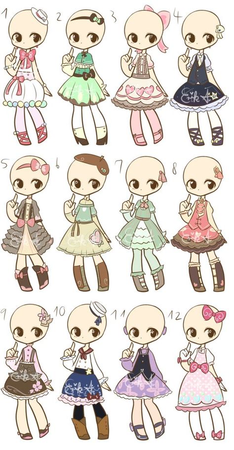 Outfit Adopts, Drawing Dress, Clothes Drawing, Clothing Sketches, Clothing Design Sketches, Fashion Drawing Dresses, Drawing Anime Clothes, Dress Drawing, Fashion Design Drawings