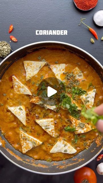 Shivam yadav on Instagram: "Paneer butter masala recipe 🤤
Do try it and save for later ☺️❤️
.
Ingredients for paneer butter masala recipe:
Oil 4 tbsp 
Butter 2-3 tbsp 
Paneer 250 gram 
Cloves 3-4
Cardamom 2 
Onion 2 medium size ( 1 finely chopped)
Tomato 3 medium size 
Cashews 10-12
Green chilli 3
Bay leaf 1 
Turmeric 1/4 tbsp 
Kashmiri mirch powder 1/2 tbsp 
Coriander powder 3/4 tbsp 
Cumin powder 1/2 tbsp 
Garam masala 1/2 tbsp 
Fresh cream 2 big tbsp 
Kasuri methi 1 tbsp 
Coriander chopped 
Water 1 1/2 cups 
.
#paneerrecipes #paneerbuttermasala #foodvideos #foodstagram #indianfood #reelkrofeelkro #recipevideos #easyrecipeideas #paneertikka #paneerroll #trendingreels #recipes #paneer #shahipaneer #foodporn #paneerlover #matarpaneer" Paneer Butter Masala Recipe, Butter Paneer, Butter Masala Recipe, Kasuri Methi, Paneer Butter Masala, Butter Masala, Paneer Tikka, Paneer Recipes, Masala Recipe