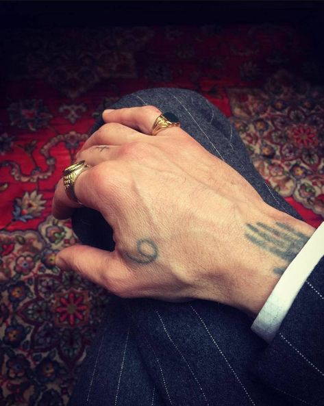 Black Hand Tattoo, Luca Changretta, Gentleman Tattoo, Alcohol Pictures, Penguin Tattoo, Peaky Blinders Characters, Body Image Art, Men's Facial Hair, Adrien Brody