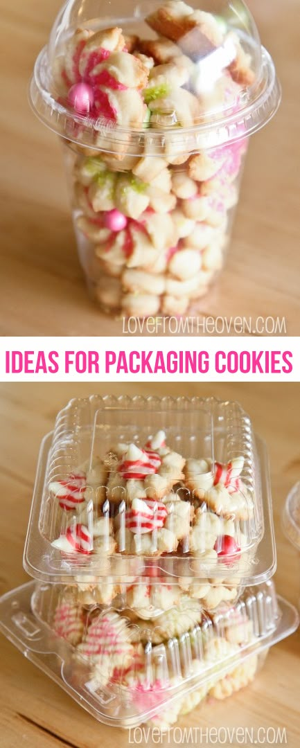 Ideas for packaging baked goods.  Cute and easy ideas to help get your Christmas cookies from point A to point B in one piece. Saving this one, I'll use it for sure! Serena Thompson, Packaging Baked Goods, Bake Sale Sign, Christmas Bake Sale, Bake Sale Goodies, Bake Sale Cookies, Bake Sale Items, Lemon Bar Cookies, Ideas For Packaging