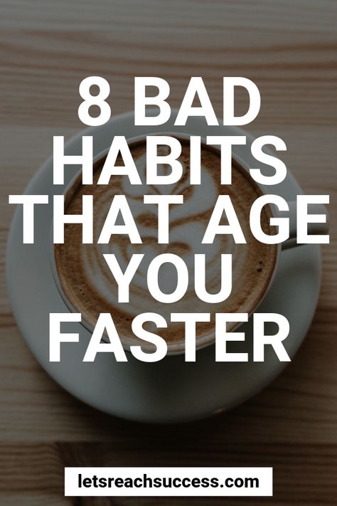 Want to slow down the aging process? Here are eight habits you may be doing daily which make you age prematurely. #slowdownaging #agingtips #lookyounger #selfcaretips #stopaging Slow Down Aging, Unhealthy Habits, Newborn Feeding, Slow Aging, Sauna Design, Money Habits, Productivity Tips, Stay Young, Healthy Aging