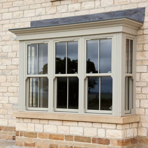 With Ideal Window Solutions you can wave goodbye to the common issues associated with sliding sash windows, e.g. rotting frames, snapped sash cords, rusty hinges and high maintenance levels, and say hello to the most hassle-free sliding sash windows imaginable! 

Tested to the highest performance, security and weather rating standards, our uPVC sliding sash windows are ‘A’ energy rated as standard, whereas our timber range can achieve outstandingly low U-values Bay Window Ideas Exterior, Bay Window Exterior, Upvc Sash Windows, Window Solutions, Conservatory Ideas, Cottage Windows, House Window Design, Exterior House Remodel, Aluminium Windows And Doors