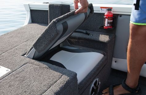 Rear Conversion Bench Seats Bass Boat Ideas, Jon Boat Project, Boat Modifications, Jon Boat Modifications, Fishing Boat Accessories, Boat Upgrades, Boat Diy, Bass Boats, John Boats