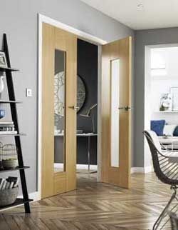 Axis Oak shaker internal door Oak Shaker Internal Doors, Oak Veneer Internal Doors, Oak Double Doors Internal, Oak Glass Internal Doors, Oak Glazed Internal Doors, Oak Doors With Glass, Solid Oak Internal Doors, White Interior Doors, Oak Interior Doors