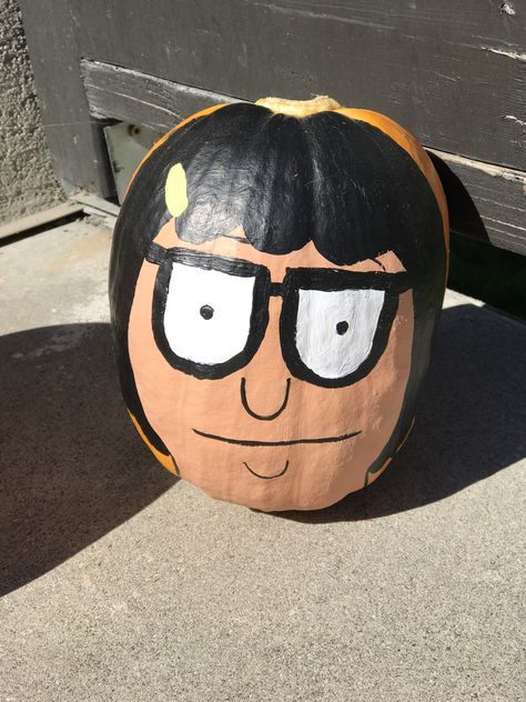 Bobs Burgers Pumpkin Painting, Funny Pumpkin Painting Ideas Hilarious, Bobs Burgers Pumpkin, Pumpkin Painting Ideas Funny, Funny Pumpkin Painting, Pumpkin Templates, Creative Pumpkin Painting, Creative Pumpkin Decorating, Contest Ideas