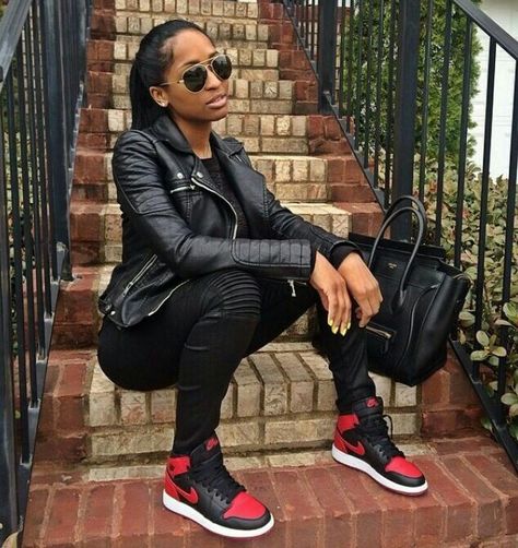 . 13 Outfits, Outfits With Jordan 1s Fashion Styles, Jordan Outfits, Jordan 1s, Legging Outfits, Black 13, Dope Outfits, Swag Outfits, Fashion Styles