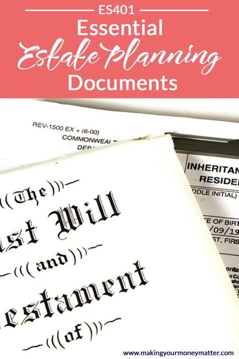 Learn which documents you MUST have for your estate plan, what they are used for and where to find them in this free mini-class. Financial Power Of Attorney, Wills And Estate Planning, Medical Power Of Attorney, Estate Planning Documents, Power Of Attorney Form, Suze Orman, Last Will And Testament, Will And Testament, Power Of Attorney