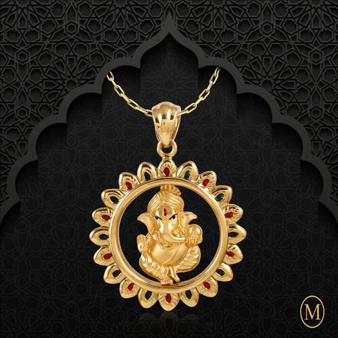 Lord Ganesha Gold Pendant, Mens Locket, Chaturthi Ganesha, Gold Pendants For Men, Ganesh Pendant, Ganesha Pendant, Beautiful Pendants, Gold Pendent, Delicate Gold Jewelry