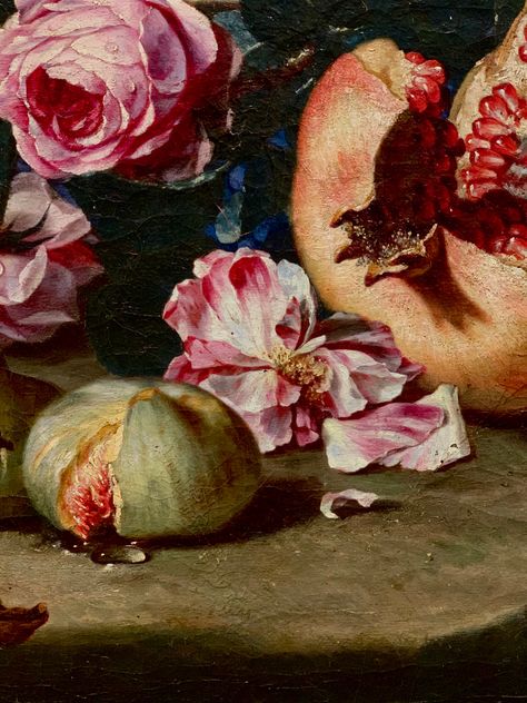 #aesthetic #art #italy #renaissance #painting #oilpainting #realism #pinterestinspired #artwork #artinspiration 17th Century Paintings, Flowers And Fruit, Century Painting, Fruits And Flowers, Rennaissance Art, Art Apps, Realism Painting, Fruit Painting, Background Art