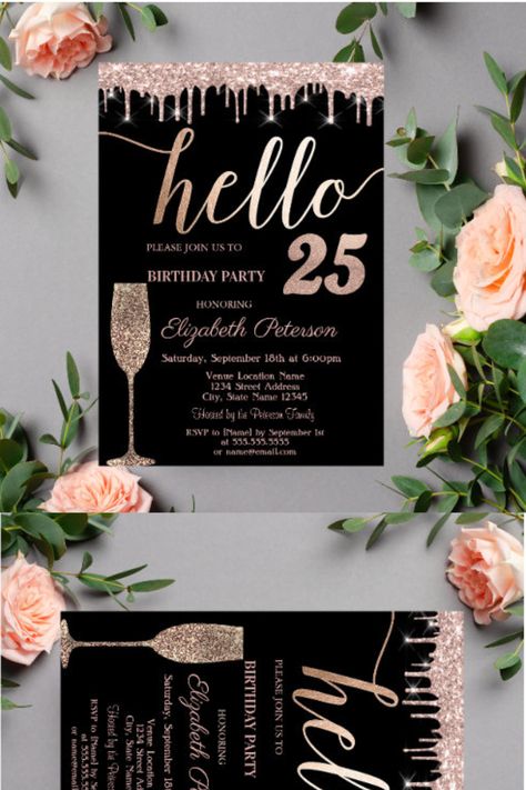 As a Zazzle Affiliate, I earn from qualifying puchases. 25th birthday invitation, 25th birthday dinner invitation, 25th birthday invitation card, 25th birthday invitation ideas, 25th birthday invitation templates, 25th birthday invitation templates free, 25th birthday party invitation, 25th birthday party invitation text, birthday invitation 25 years, invitation card for 25th birthday 25th Birthday Party Themes For Women, 25th Birthday Invitation Ideas, 25th Birthday Ideas For Her Party Theme, 25 Birthday Party Ideas, 25th Birthday Party Ideas, 25th Birthday Themes, 25th Birthday Dinner, January Birthday Party Ideas, 25th Birthday Invitation