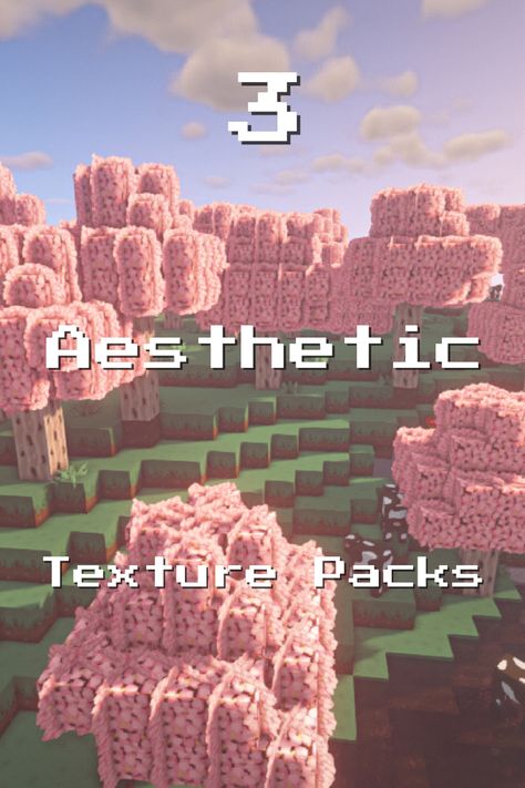 Minecraft Texture Pack Aesthetic, House Plans Minecraft, Japanese Minecraft Builds, Minecraft Aesthetics, Minecraft Resource Packs, Cool House Plans, Minecraft Texture Pack, Cute Minecraft, Cottagecore Minecraft