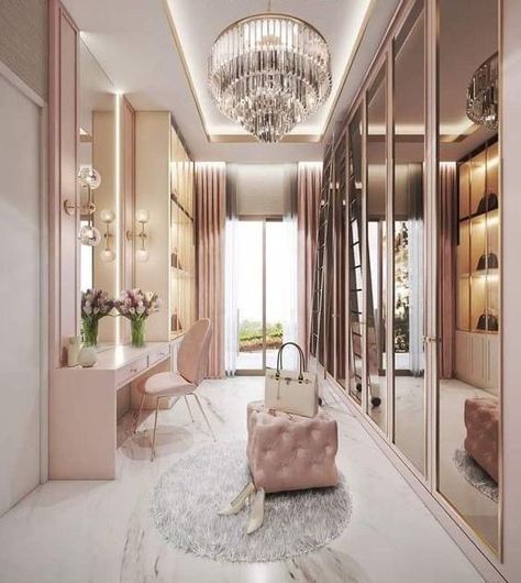 Dream Closet Design, Closet Design Layout, Luxury Closets Design, Closet Decor, Wardrobe Design Bedroom, Room Design Bedroom, Room Makeover Bedroom, Dream Room Inspiration, Dream House Interior