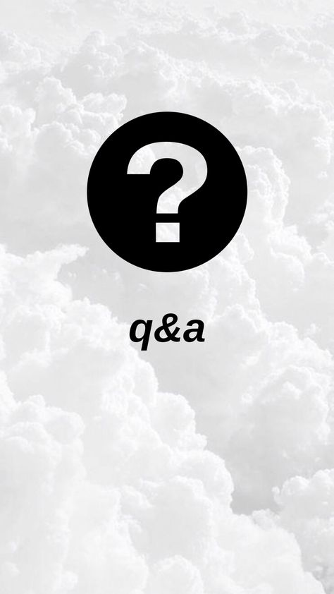 q&a, circular icon Q&a Wallpaper, Question Mark Icon Instagram Highlight, Q&a Thumbnail, Q&a Instagram Story, Ig Notes, Q And A Questions, Question Mark Icon, Cloud Background, Mark Icon