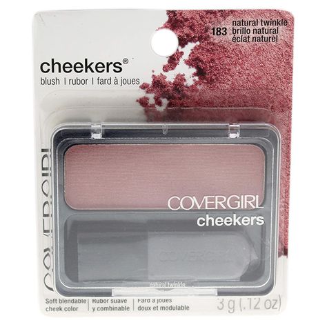 CoverGirl Cheekers Blush, 183 Natural Twinkle, 0.12 Ounce*** Read more at the image link. (This is an affiliate link) #makeup Covergirl Blush, Blush Natural, Iced Cappuccino, Blush Contour, Cover Girl, Powder Blush, Blush Brush, Flower Oil, Sheer Material