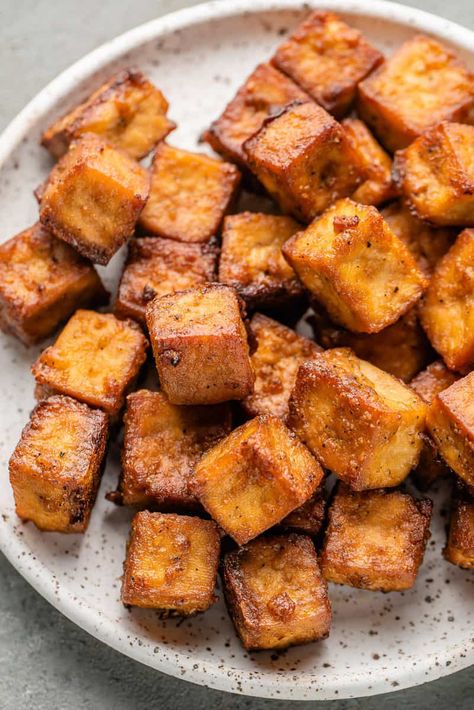 Breaded Tofu, Tofu Recipes Vegan, How To Press Tofu, Mapo Tofu, Tofu Dishes, Crispy Tofu, Baked Tofu, Fried Tofu, Vegetarian Dinners