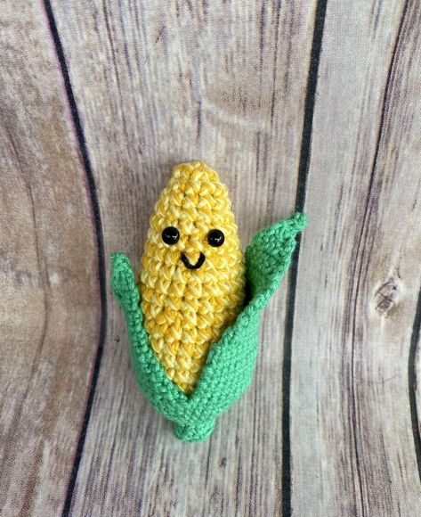 Crochet Corn Pattern, Corn Song, Song Trend, Crochet Corn, On October 3rd, Dk Yarn, Snake Plant, Cat Paws, Too Long