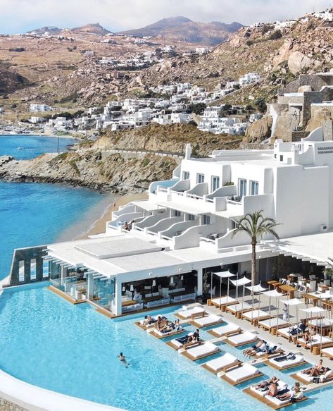 Earth on Twitter: "Cavo Tagoo Mykonos, Greece 🇬🇷  via: michutravel… " Cavo Tagoo, Cavo Tagoo Mykonos, Greece Mykonos, Dream Vacations Destinations, Travel Comfort, Mykonos Greece, Dream Travel Destinations, Travel Inspo, South Of France