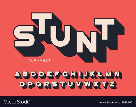 Shadow Font, Graffiti Typography, Vector Alphabet, Fonts Canva, Art Logos, Alphabet Learning, Preschool Alphabet, Shadow Effect, Bold Type