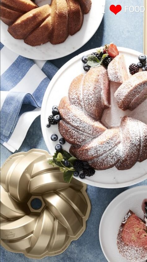 Bundt Cake Pans, Travel Cake, Bundt Cake Pan, Pound Cakes, Bundt Cakes, Nordic Ware, Sweet Bread, 75th Anniversary, Cake Pan