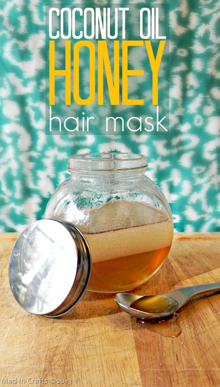 COCONUT OIL & HONEY HAIR MASK Hair Mask With Coconut Oil, Honey Skin Care, Honey Hair Mask, Oil For Curly Hair, Homemade Coconut Oil, Coconut Oil Hair Growth, Homemade Hair Mask, Diy Coconut Oil, Honey Skin