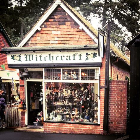 Witchcraft Shop, Burley Village, New Forest, UK Witch Town Aesthetic, Town In Forest, Small Forest Town Aesthetic, Burley New Forest, Small Town Gothic Aesthetic, Burley Witch Village, Small Town Gothic, Willow Bay, Witchcraft Shop