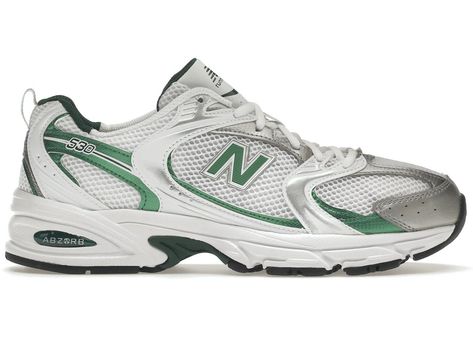 New Balance 530 White, Green New Balance, Yellow Trainers, Sneaker New Balance, Zapatillas New Balance, Something In The Way, Baskets Nike, Logo New, Cream Shoes