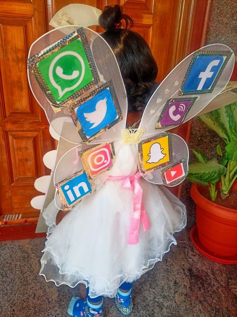 Social media fancy dress kids Fancy Dress Ideas For Kids, Competitions For Kids, Fancy Dress Competition, States And Capitals, Easy Art For Kids, Social Awareness, Easy Art, Fancy Dress For Kids, New Theme