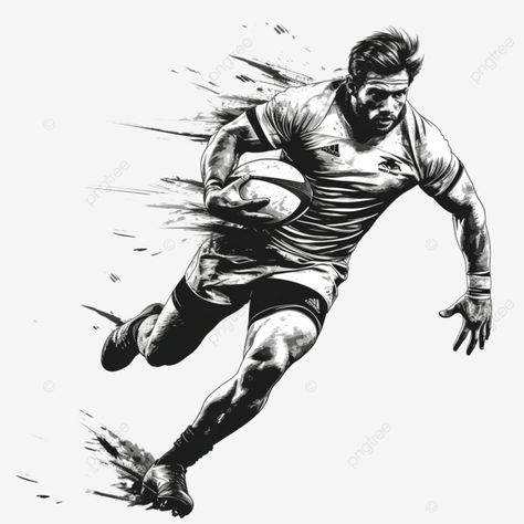 rugby player passing the ball Rugby Art, Laser Printing, Rugby Player, Transparent Image, Rugby Players, Holiday Flyer, Png Transparent, Mary Kay, Png Image