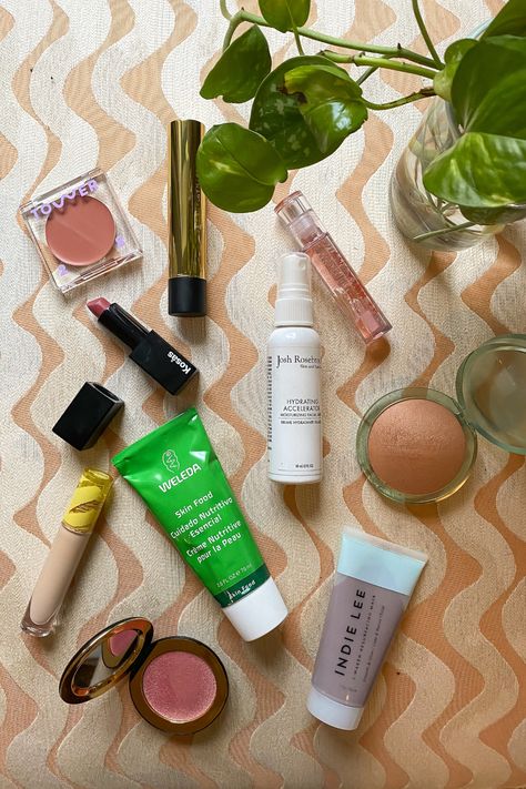 Credo Beauty: 10 Products to Feel Immediately Prettier! - The Stripe Credo Beauty, Famous Makeup Artists, Weleda Skin Food, Lip Jelly, Indie Lee, Bentonite Clay, Cream Blush, Skin Food, Beauty Logo