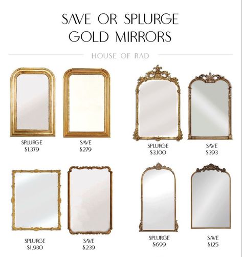 Bathroom Vanity Mirror Gold, Nightstand Mirrors Above, Gold Mirror Mantel Decor, Large Mirror Gold, Ballard Designs Mirror, French Gold Mirror, Antique Brass Vanity Mirror, Antique Gold Mirror Bathroom, Vintage Gold Mirror Bathroom