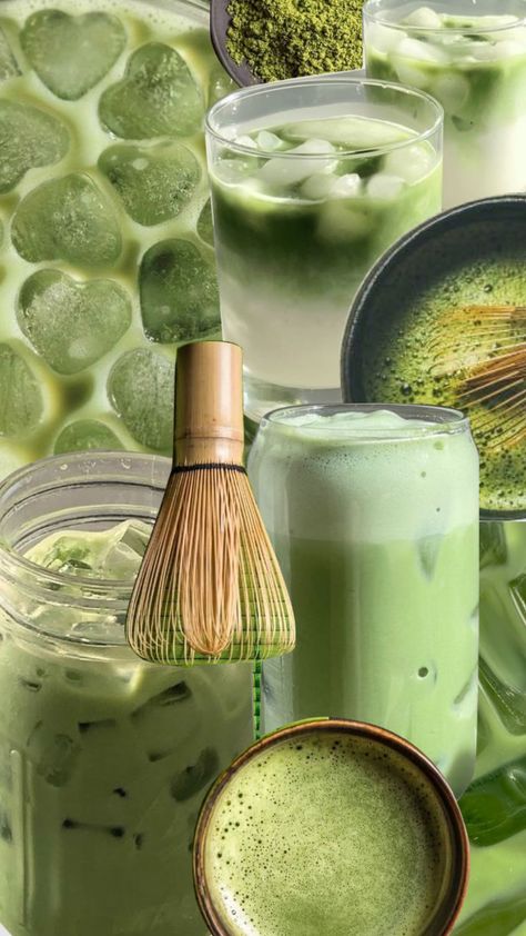 Matcha Love 💚 #myfirstshuffle #matchaaesthetic #matcha #moodbood Matcha Lover, Matcha Shop, Matcha Wallpaper, Boba Bar, Healthy Liver Diet, Matcha Cafe, Healthy Low Carb Dinners, Matcha Ice Cream, Matcha Drink