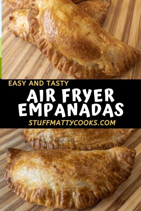 Airfryer Empanadas, Chicken Empanadas Recipe Easy, Snack Airfryer, Empanadas Chicken, Air Fryer Empanadas, Easy Airfryer, Homemade Empanadas, Beef Empanadas Recipe, Butternut Recipes