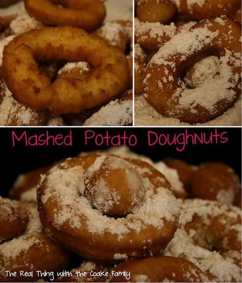 Mashed Potato Donut Recipe, Donut Recipe No Yeast, Potato Donuts Recipe, Recipes For Children, Jack Lalanne, Potato Donuts, Trip To Arizona, Doughnuts Recipe, Baked Donut Recipes