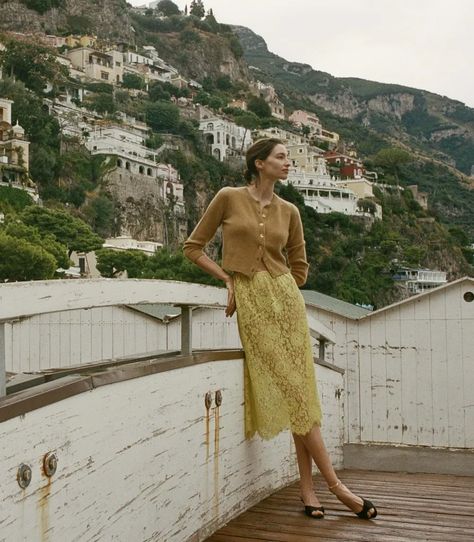 7 Brands Like Reformation: Cool Girl Clothing Stores to Shop 2024 Lace Midi Skirt Outfit, Yellow Midi Skirt, Daffodil Yellow, T Strap Flats, Yellow Daffodils, Lace Midi Skirt, Sleep And Loungewear, Slip Skirt, Kids Swimwear