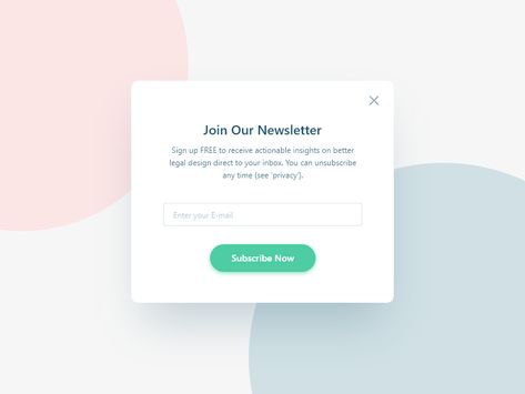 Newsletter Ideas, Subscribe To Newsletter, Subscribe Form, Card Ui, Website Tips, Header Design, Website Header, Theme Wordpress, Daily Ui