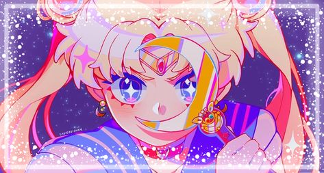 Anime Character, Sailor Moon, Moon, Wallpapers, Twitter, Hair, Anime, Pink, Blue