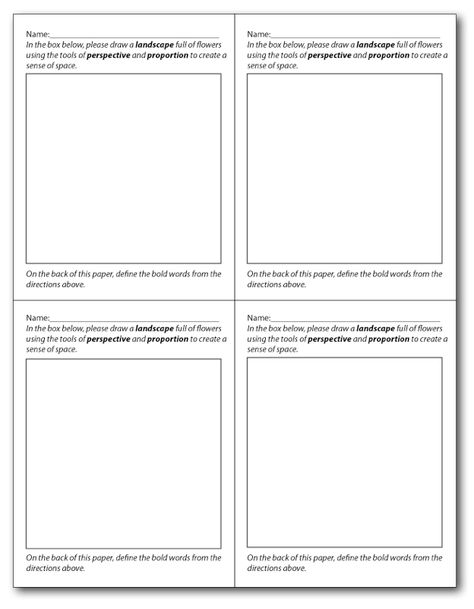 Using Pre & Post Tests to Measure Student Growth in Art: Part 2 | The Art of Ed Landscape Perspective, Instructional Activities, Art Assessment, Art Rubric, Art Teacher Resources, Art Critique, Art Handouts, Art Test, Art Criticism