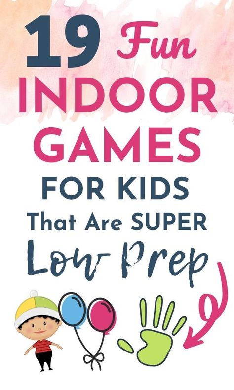 Do your kids love to play games at home? Run out of new game ideas? You're in luck! Here are 19 super fun, entertaining but lesser known indoor games that the Fun Indoor Games For Preschoolers, Fun Activities For Homeschoolers, Fun Games To Play With Kindergarteners, Pe Games With No Equipment, Preschool Table Games, Easy Activities For Kindergarteners, Things To Do With Your Kids At Home, Games Like Hide And Seek, Preschool Games Indoor Gross Motor