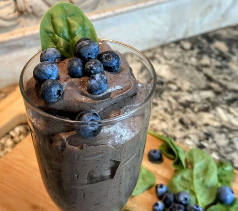 Anticancer Smoothie, Healthy Recipes For Chemo Patients, Chemo Smoothies Recipes, Chemo Meals, Biblical Nutritionist, Chemo Diet, Bedtime Smoothie, Blueberry Spinach Smoothie, Juicing Recipe