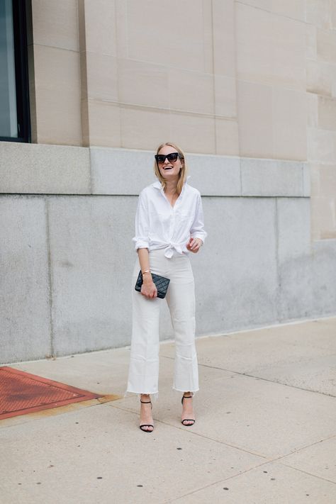 A Fall Capsule Wardrobe by Stephanie Trotta — The Girl Guide Stephanie Trotta, Classic Fall Wardrobe, French Capsule Wardrobe, Neutral Capsule Wardrobe, White Shirt Outfits, Girl Guide, Fall Capsule Wardrobe, Getting Dressed, Neutral Outfit