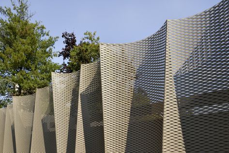 Gallery of Velenje Car Park / ENOTA - 32 Aspen Art Museum, Aspen Art, Metal Facade, Space Frame, Park Pictures, Thermal Comfort, Rural Landscape, Garden City, Architectural Inspiration