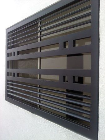 Modern Window Grill, Home Window Grill Design, Window Grill Design Modern, Grill Ideas, Home Gate Design, Gate Designs Modern, Grill Gate Design, Metal Doors Design, Steel Door Design